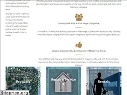 Sites similar to gartnershardware.com