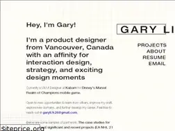 Sites similar to garyl.design