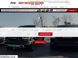 Sites similar to garymathewsmotors.com