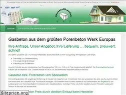 Sites similar to gasbeton-baustoffhandel.de