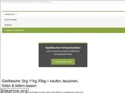 Sites similar to gasflasche.de