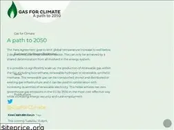 Sites similar to gasforclimate2050.eu