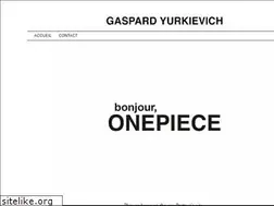 Sites similar to gaspardyurkievich.com