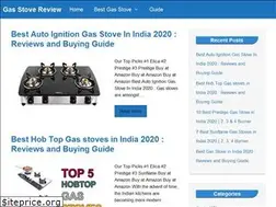 Sites similar to gasstovereview.in