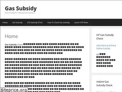 Sites similar to gassubsidy.com