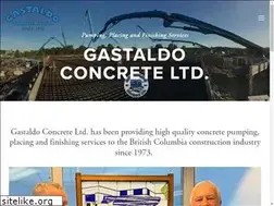 Sites similar to gastaldoconcrete.com