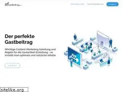 Sites similar to gastbeitrag.com