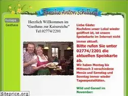 Sites similar to gasthaus-schilling.at