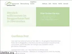 Sites similar to gasthauspost.ch