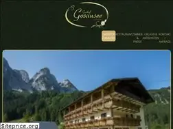 Sites similar to gasthof-gosausee.at