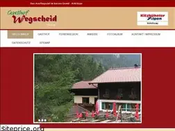 Sites similar to gasthof-wegscheid.at
