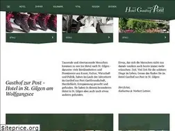 Sites similar to gasthofzurpost.at