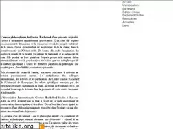 Sites similar to gastonbachelard.org