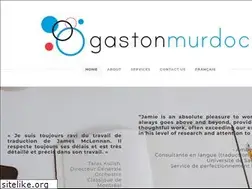 Sites similar to gastonmurdock.com