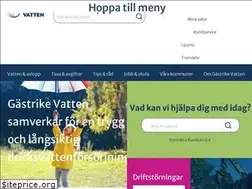 Sites similar to gastrikevatten.se