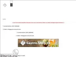 Sites similar to gastro-shop-24.com