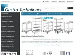 Sites similar to gastro-technik.net