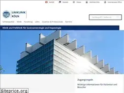 Sites similar to gastroenterologie-hepatologie.uk-koeln.de