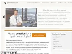 Sites similar to gastroenterology.com