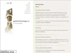 Sites similar to gastroenterology.hu