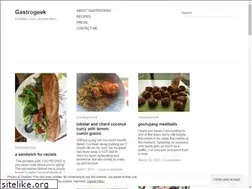 Sites similar to gastrogeek.wordpress.com