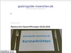 Sites similar to gastroguide-muenchen.de