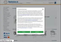 Sites similar to gastroladen.de