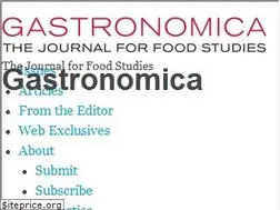 Sites similar to gastronomica.org