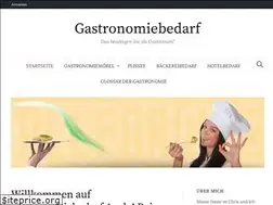 Sites similar to gastronomiebedarf-1a.de