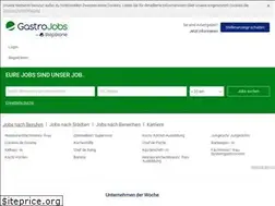 Sites similar to gastronomiecareer.de