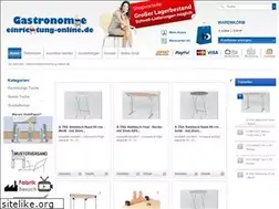 Sites similar to gastronomieeinrichtung-online.de