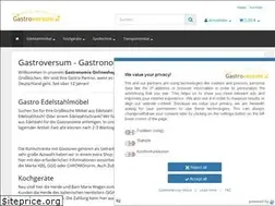 Sites similar to gastroversum.de