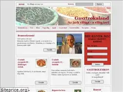 Sites similar to gasztrokaland.hu