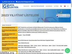 Sites similar to gataelektrik.com