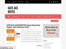 Sites similar to gateacenotes.blogspot.com