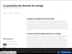 Sites similar to gateau-mariage.com