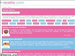 Sites similar to gateau.com