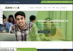 Sites similar to gatenotes.in