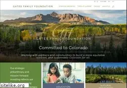 Sites similar to gatesfamilyfoundation.org