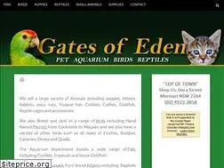 Sites similar to gatesofeden.com.au