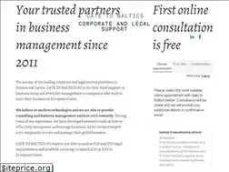 Sites similar to gatetobaltics.com