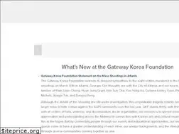 Sites similar to gateway-korea.org