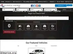 Sites similar to gatewayfordtoyota.com