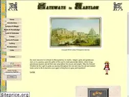 Sites similar to gatewaystobabylon.com