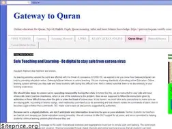 Sites similar to gatewaytoquran.blogspot.com