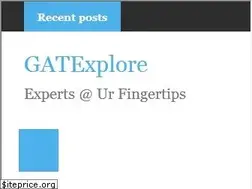 Sites similar to gatexplore.com