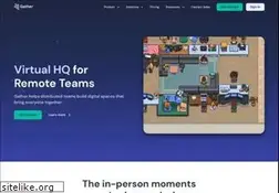 Sites similar to gather.town