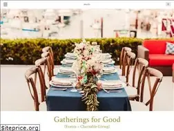 Sites similar to gatheringsforgood.com