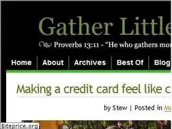 Sites similar to gatherlittlebylittle.com