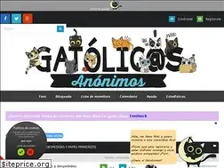 Sites similar to gatolicosanonimos.es